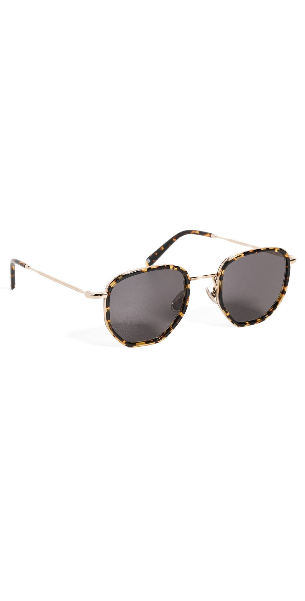 Illesteva Hunter Ace Flame Sunglasses Flame/Gold One Size | Shopbop