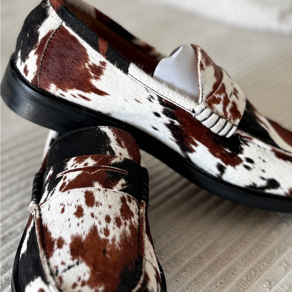 Steve Madden Black and Brown Patterned Loafers | Poshmark