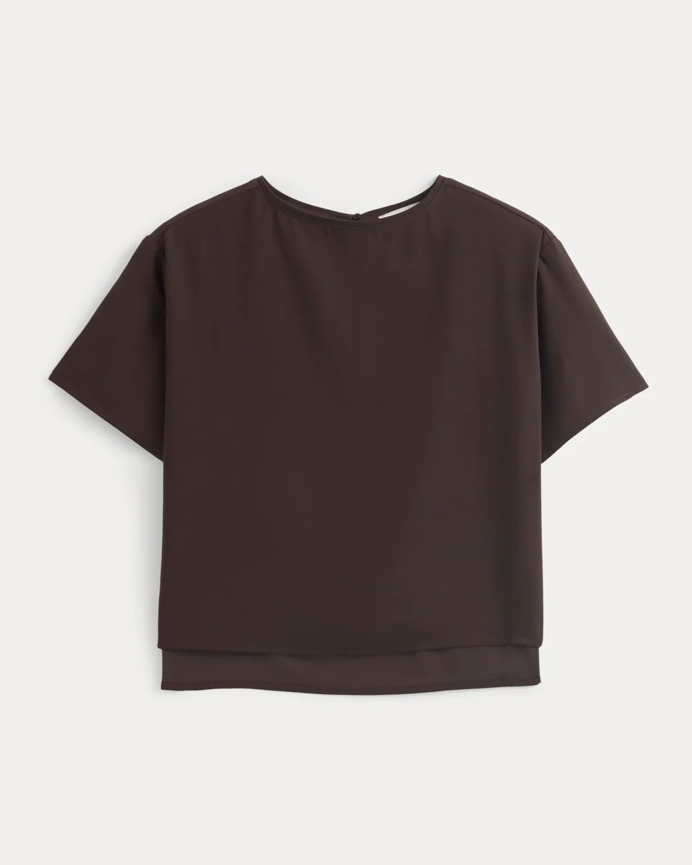 Drapey Crepe Top | Birch | Everlane