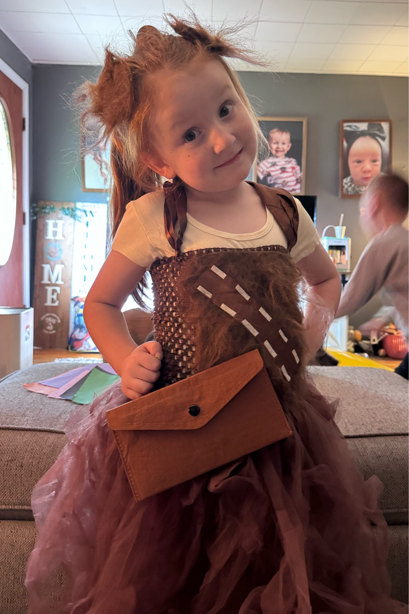 Chewbacca dress for may the 4th school day so cute and affordable! 

#LTKKids #LTKootd #LTKmomlife