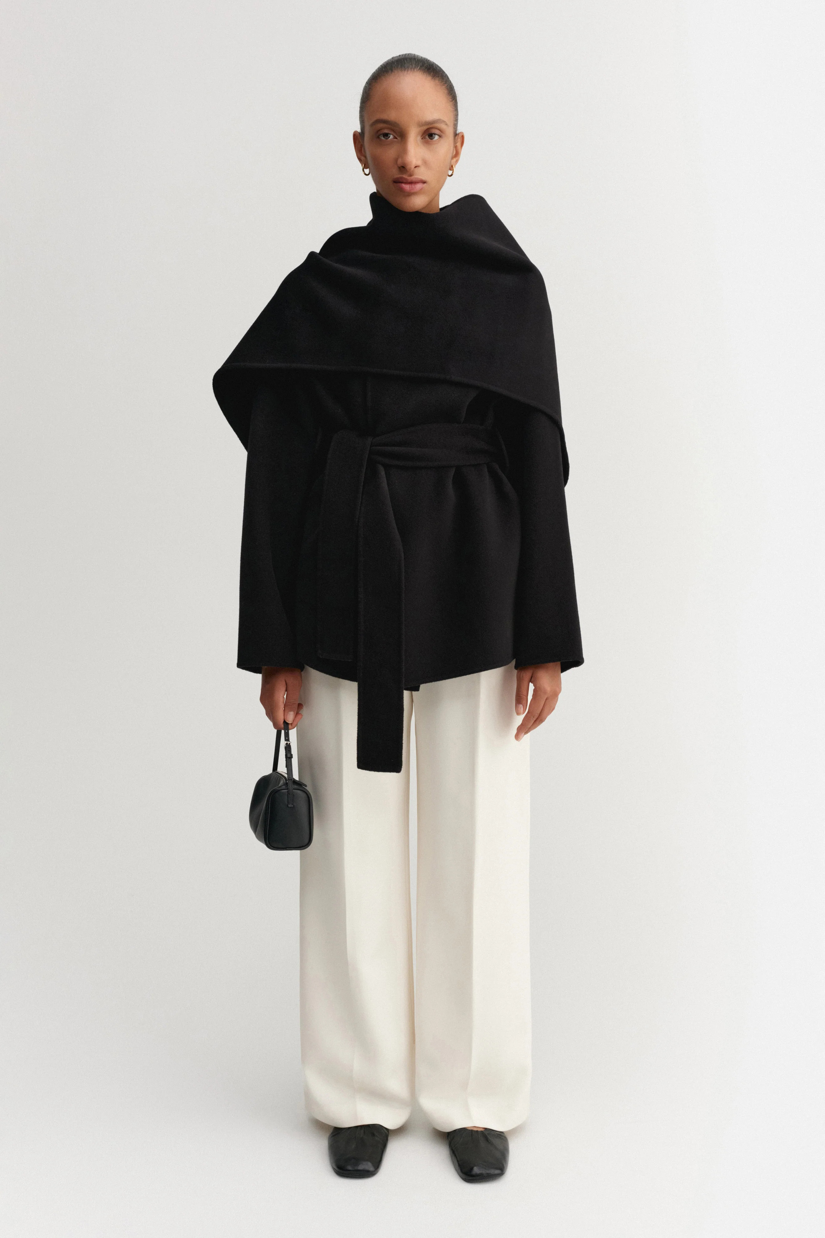 Noorie Doublé Coat, black | Almada Label