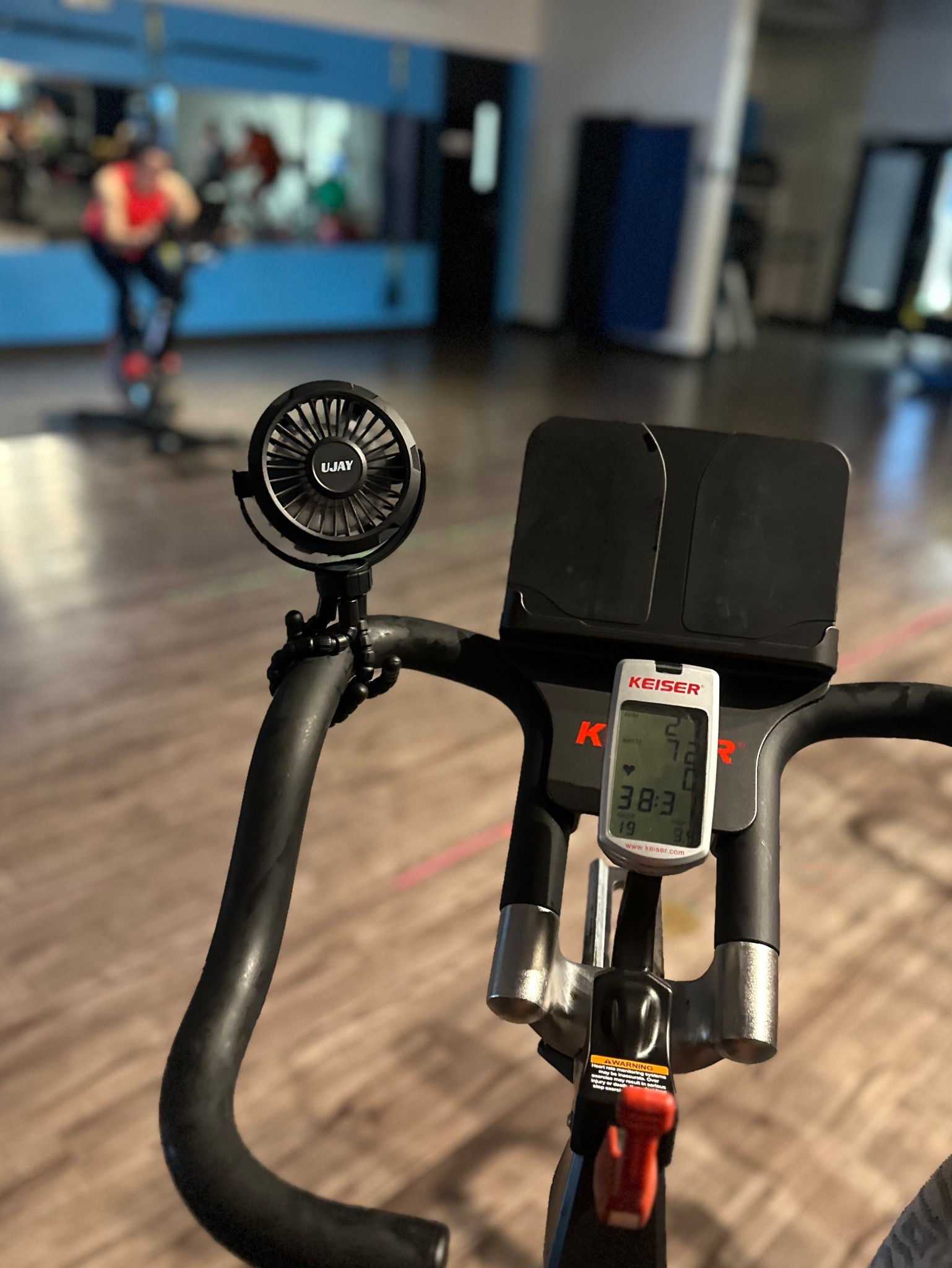 This little fan has been such a game changer for me! This whole “thrown into menopause” thing has me sweating like never before, so to have this little fan that attaches to everything is more than helpful! Perfect for spin classes, or even attaching to a stroller! 10/10! 

#LTKSaleAlert #LTKGiftGuide #LTKActive