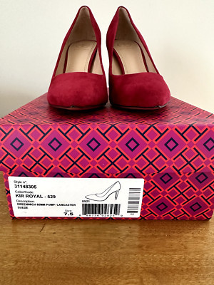 New Tory Burch Red Suede Greenwich Pump 7.5  | eBay | eBay CA