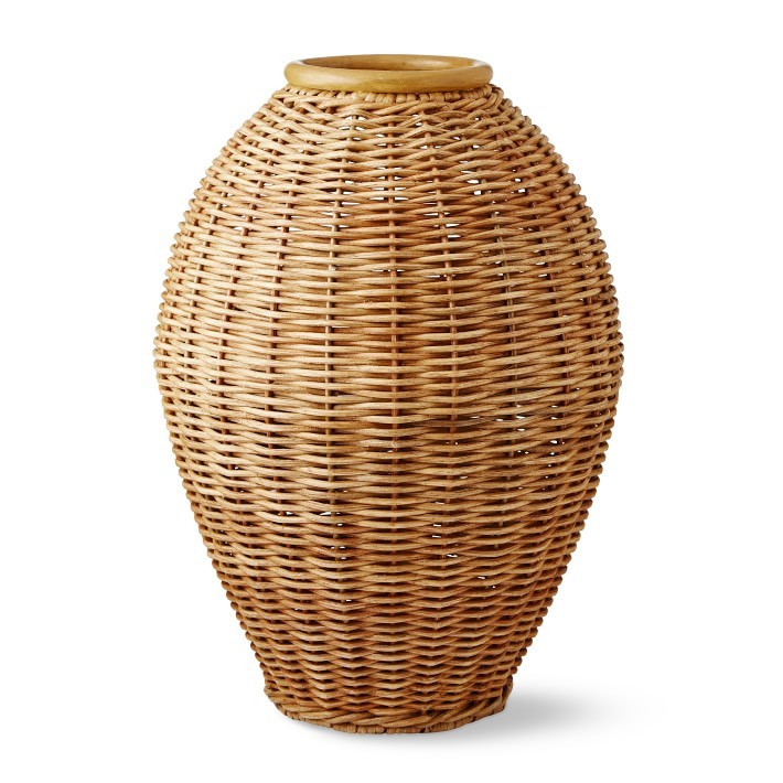 Beverly Wicker Vessels, Large | Williams-Sonoma