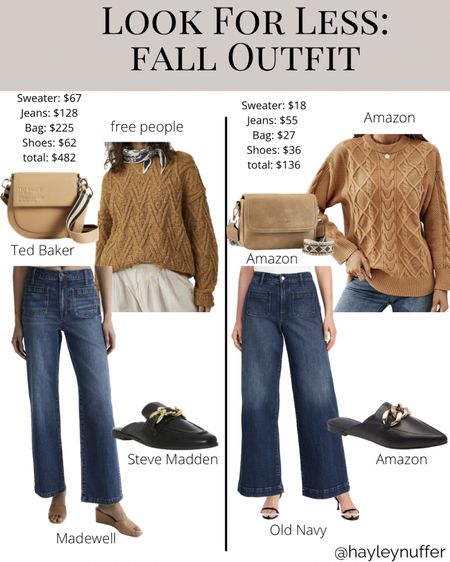 I’m loving the wide leg jeans fall trend. Here’s a way to style them with higher end pieces and a look for less option!

#widelegjeans #fallstyletrends #lookforless

#LTKSeasonal #LTKstyletip #LTKfindsunder100