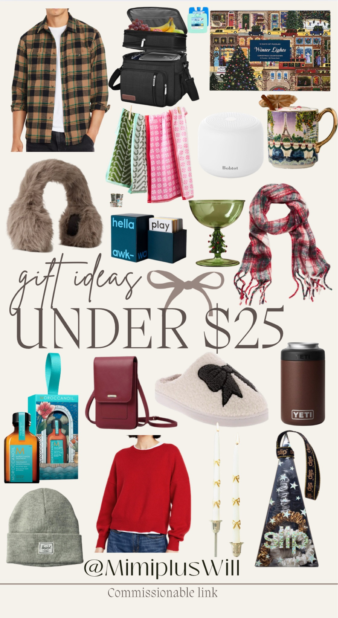 @mimipluswill 2024 gift guide! Gift ideas all under $25! 

Slippers | yeti | scarf | holiday glass | holiday gifts | gift ideas 
Follow @mimipluswill for more! 

#LTKHoliday #LTKFindsUnder50 #LTKGiftGuide