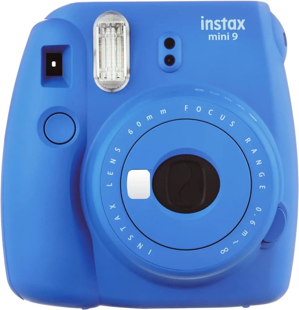 Fujifilm Instax Mini 9 Instant Camera, Cobalt Blue | Amazon (US)