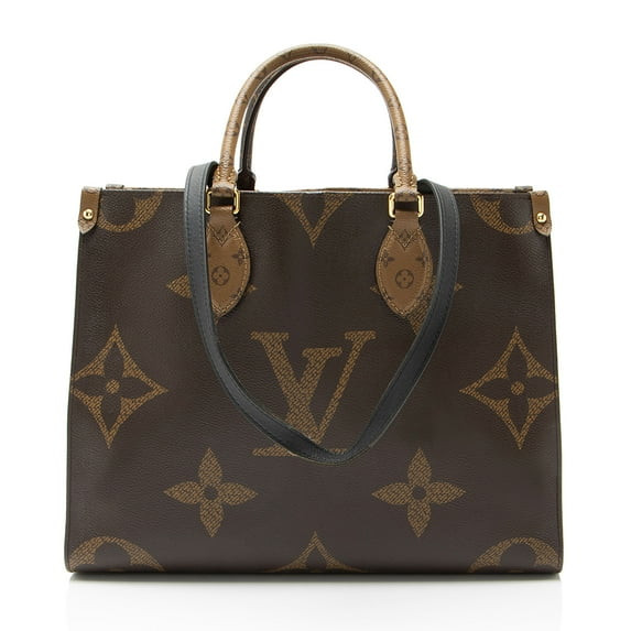 Pre-Owned Louis Vuitton Giant Monogram Canvas Onthego MM Tote | Walmart (US)