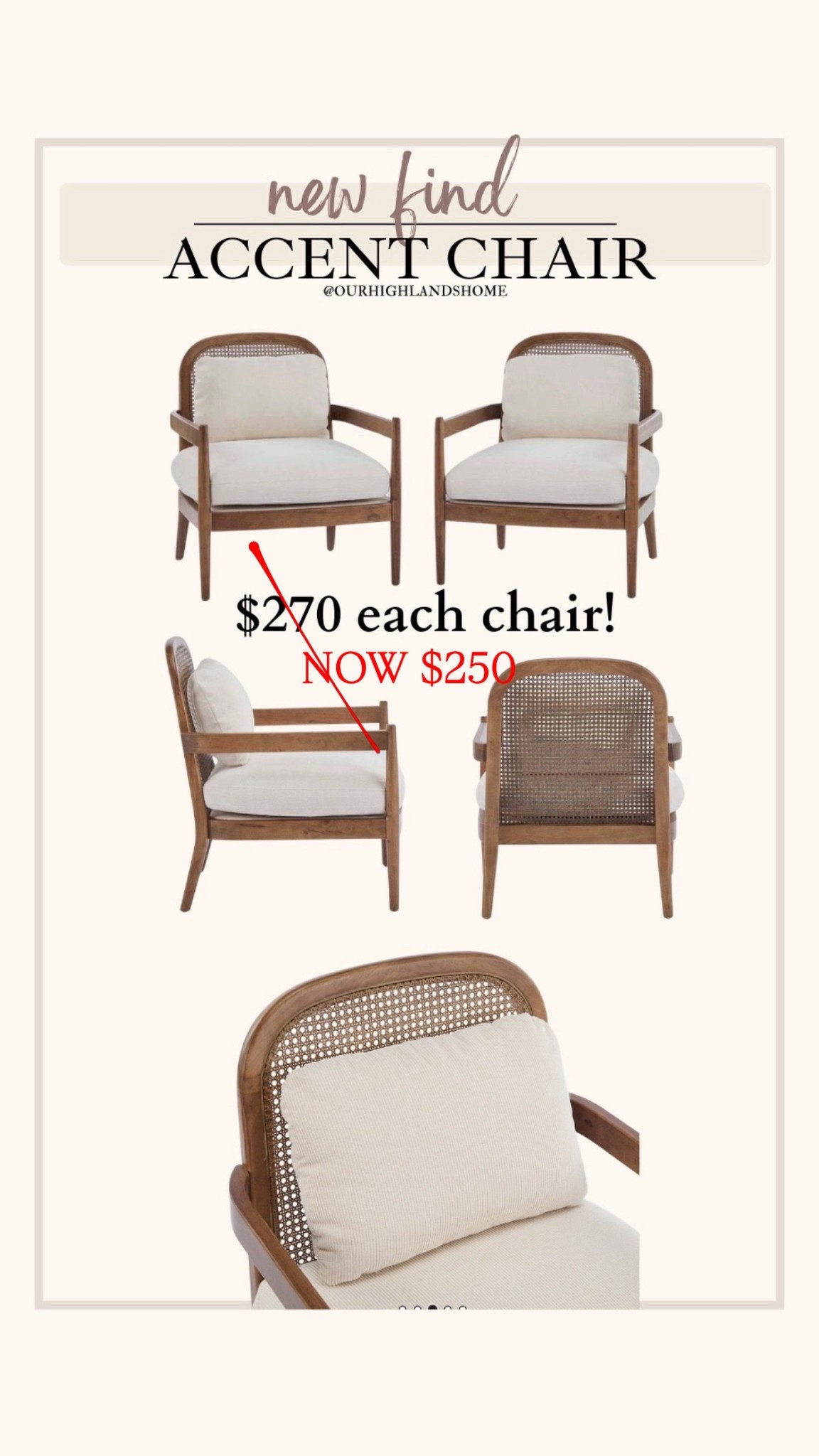 Now only $250 each for the wayfair wayday sale! these are gorgeous chairs 

#LTKHome #LTKSaleAlert