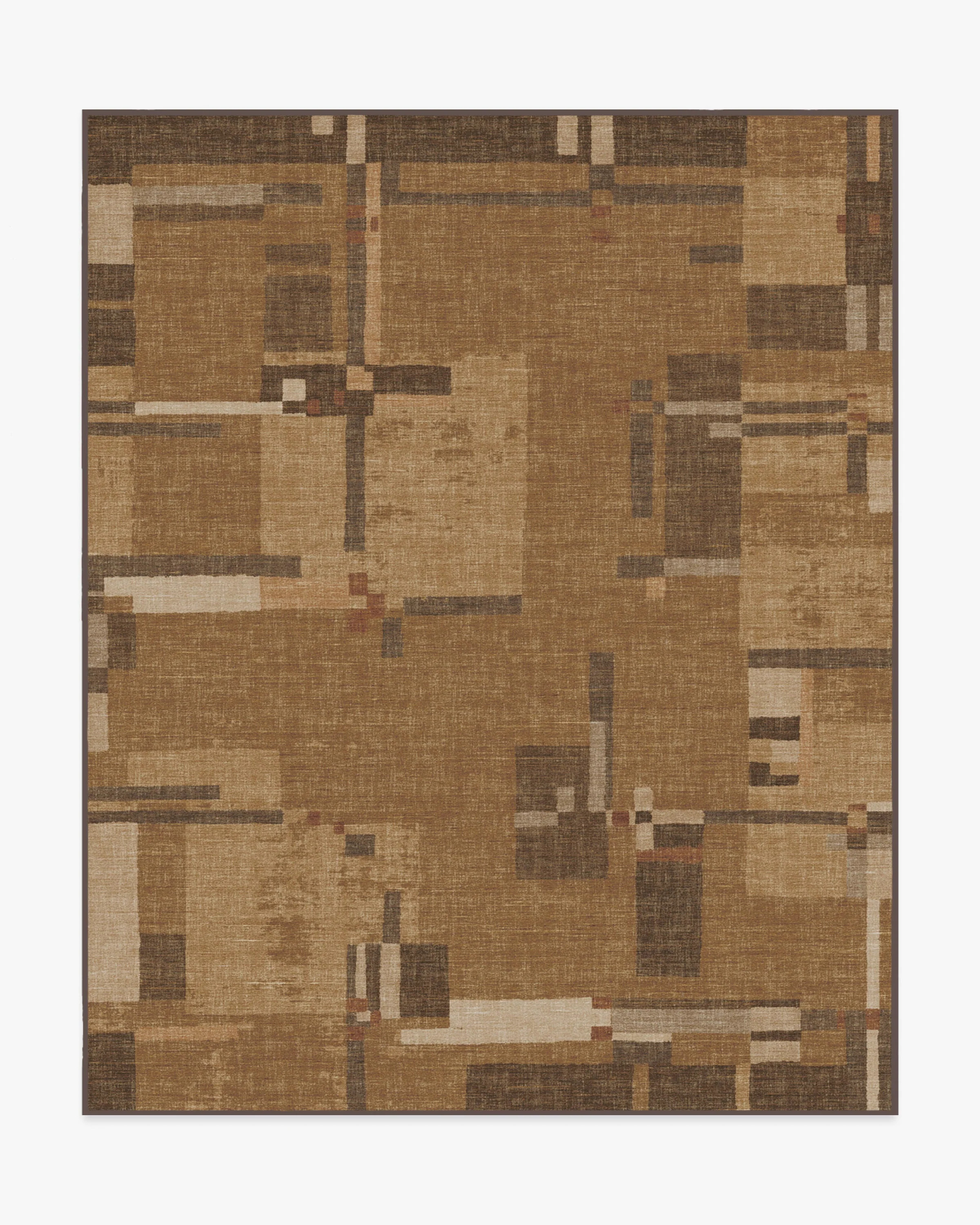 Architectural Digest RÃ©seau Camel Tufted Rug | Ruggable