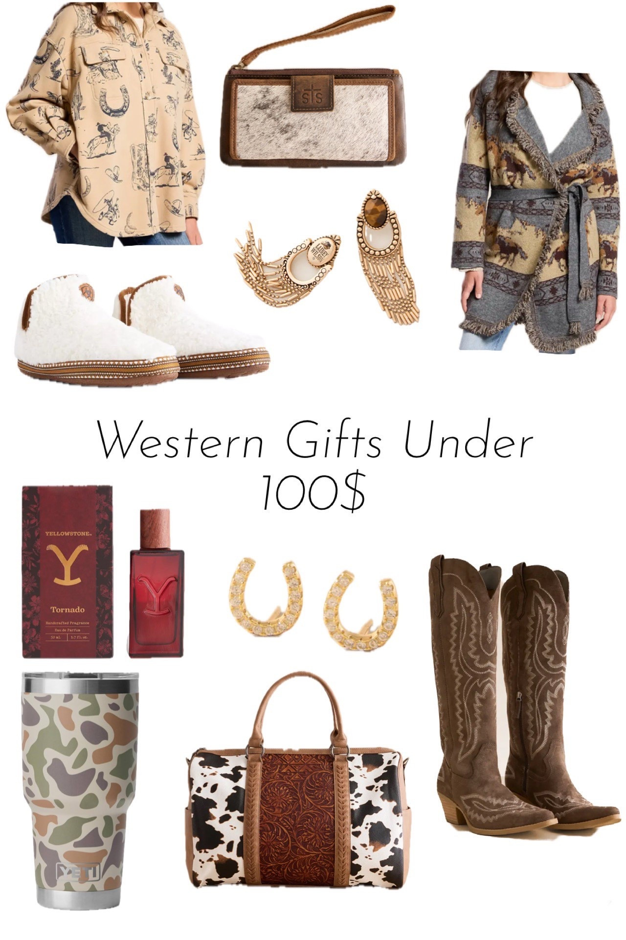Western Gifts Under 100$ #LTKgifts #LTKwestern 

#LTKgiftguide #LTKwinter #LTKshoes