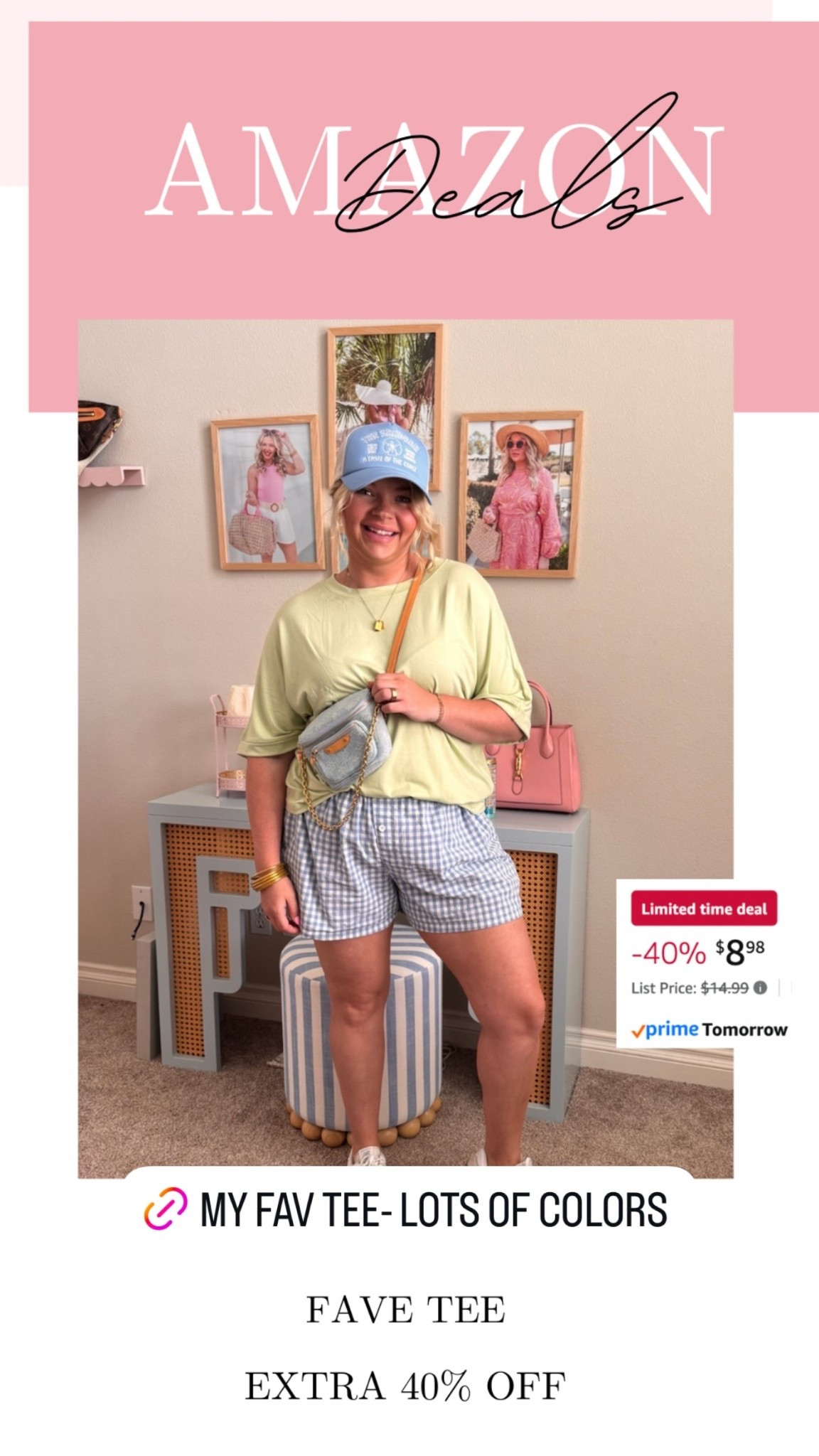 My favorite summer tee is on deal!! Comes in lots of colors!! 

#LTKMidsize #LTKSeasonal #LTKSaleAlert