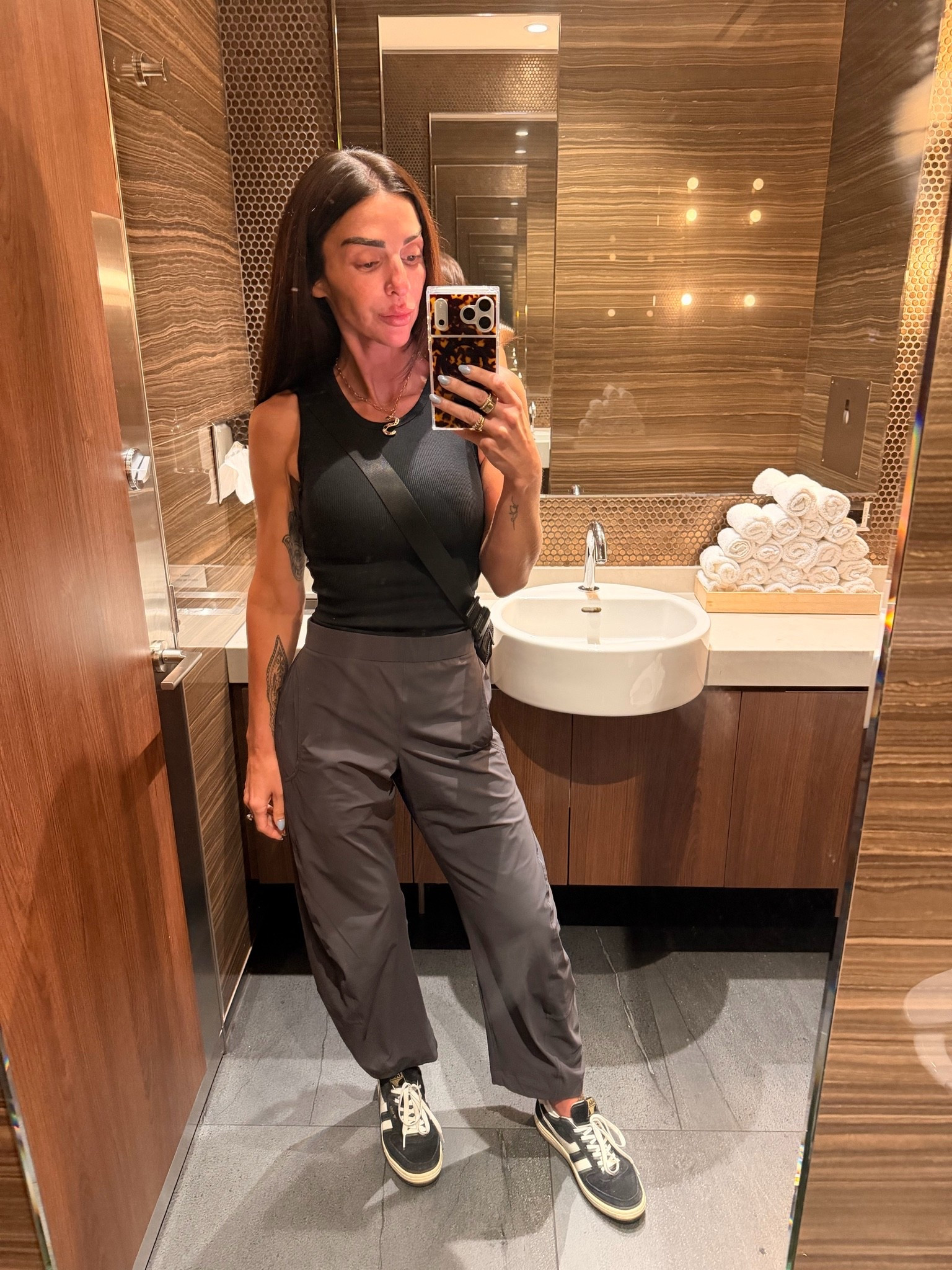 10/10 recommend these pants for travel. So comfy! TTS.