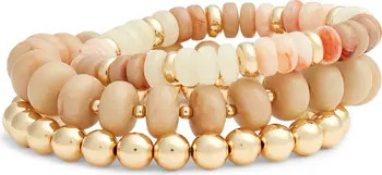 Nordstrom 3-Pack Beaded Bracelets | Nordstrom | Nordstrom