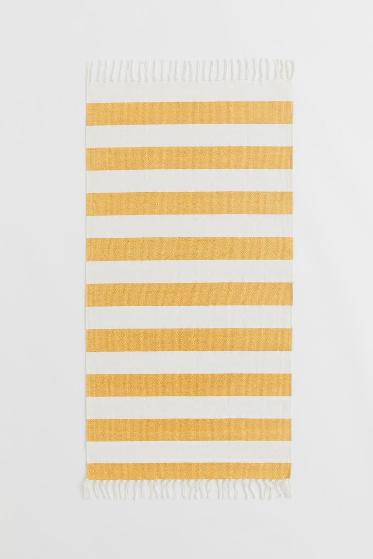 Striped Cotton Rug | H&M (US + CA)