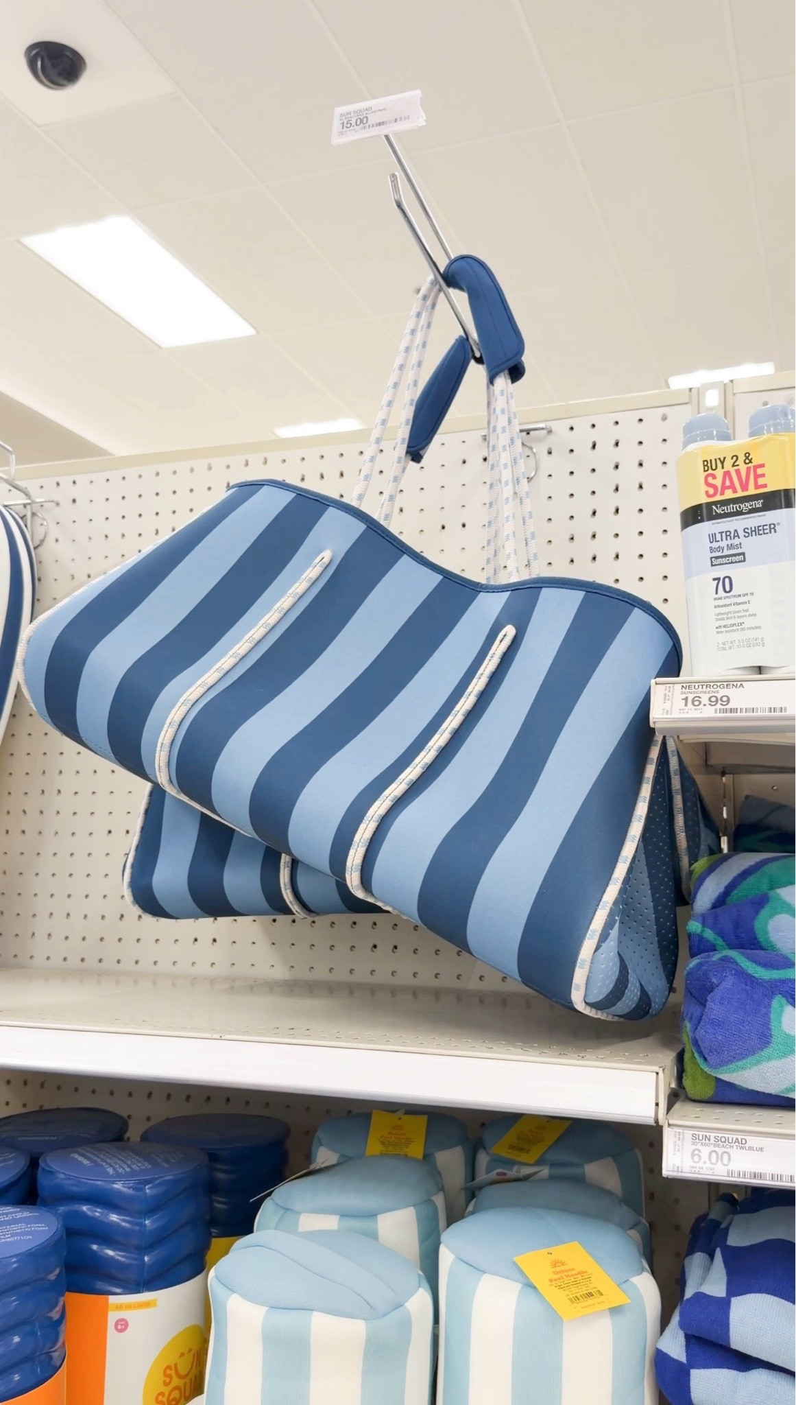 Loving this beach bag from Target! The perfect beach bag to carry all your beach necessities!

#LTKTravel #LTKSeasonal #LTKmomlife