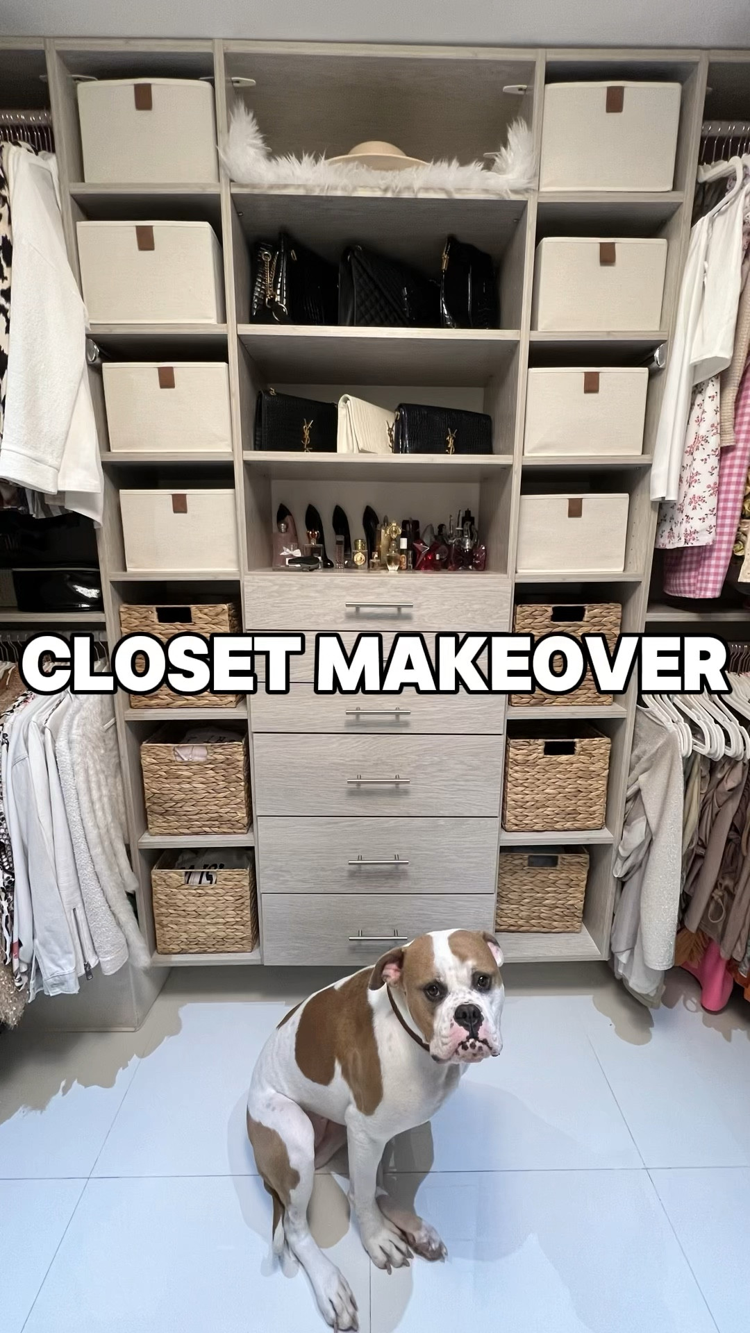 When you’re traveling every other week, packing and unpacking becomes a science.👩🏼‍🔬
So, I had to call ☎️ in the experts.
Thanks to @empeccable_spaces, Emilee swooped in and turned my chaotic closet into an efficient space for my on-the-go life.
The outcome? A minimalists dream. 💭
What’s one word that describes your close rn?
Oh, and stay tuned on how Emilee and I made the most of every inch.

#LTKBeauty #LTKStyleTip #LTKHome