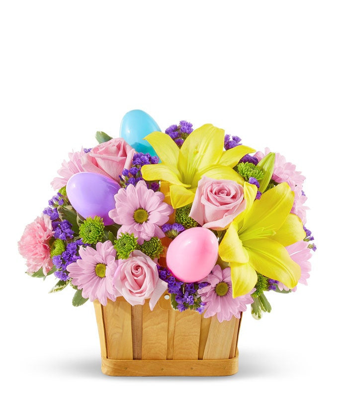 Easter Egg Floral Basket | From You Flowers