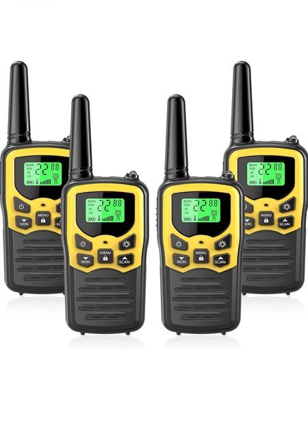 Battery operated walkie-talkies for when you go camping and there is little to no service. Keep communication going if you’re traveling with a big party in multiple cars or want to stay in communication at the campground. 

Her Current Obsession, camping essentials, hiking essentials 

#LTKFamily #LTKTravel #LTKFindsUnder50