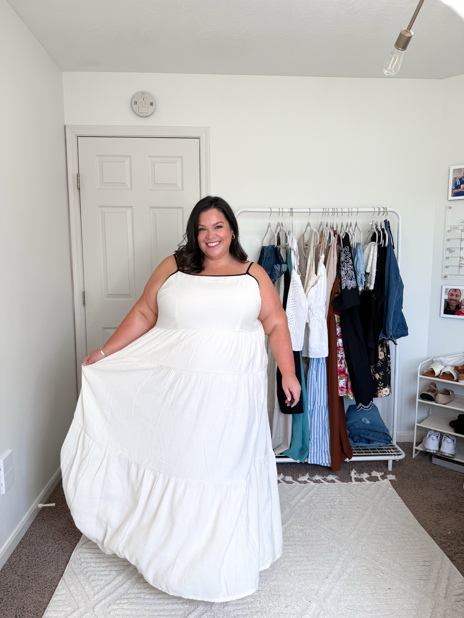 In LOVE with this tiered maxi cream and black dress! It’s lined so not see through but the perfect flowy summer dress. Could also add a Jean jacket to transition into fall. I’m in the 2x. It’s on sale right now for target circle week! 30% offf

#LTKSeasonal #LTKStyleTip #LTKPlusSize