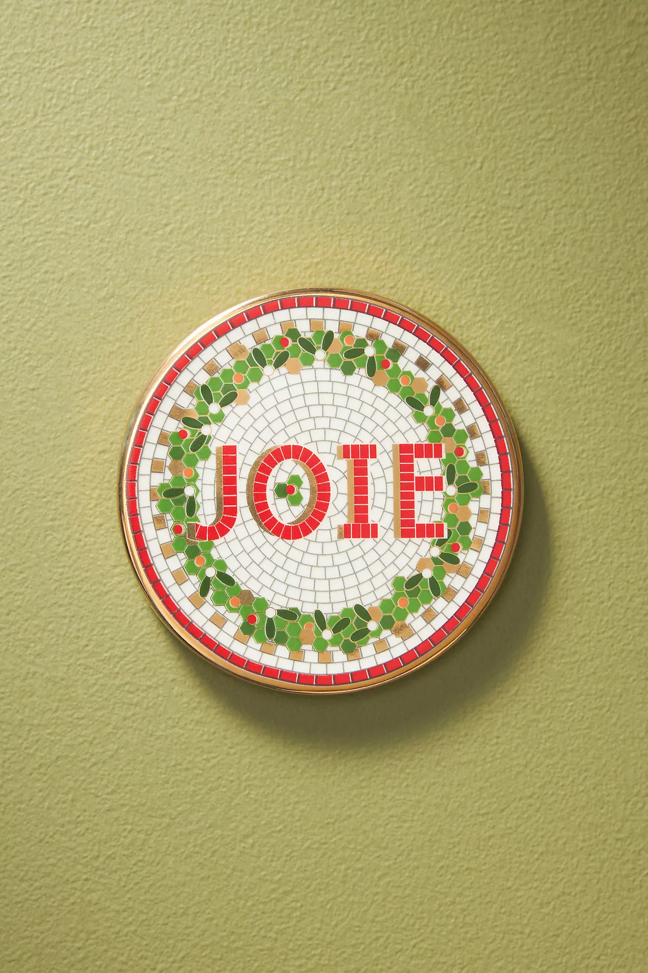 Festive Bistro Tile Coaster | Anthropologie (US)
