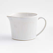Dover White Sauce Boat + Reviews | Crate & Barrel | Crate & Barrel