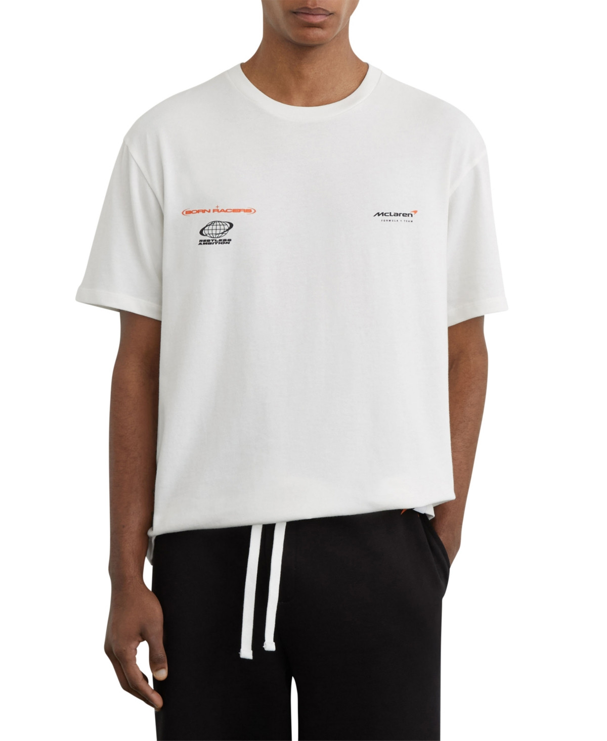 Reiss Men's Nox Logo Printed Mclaren T-Shirt - White | Macy's