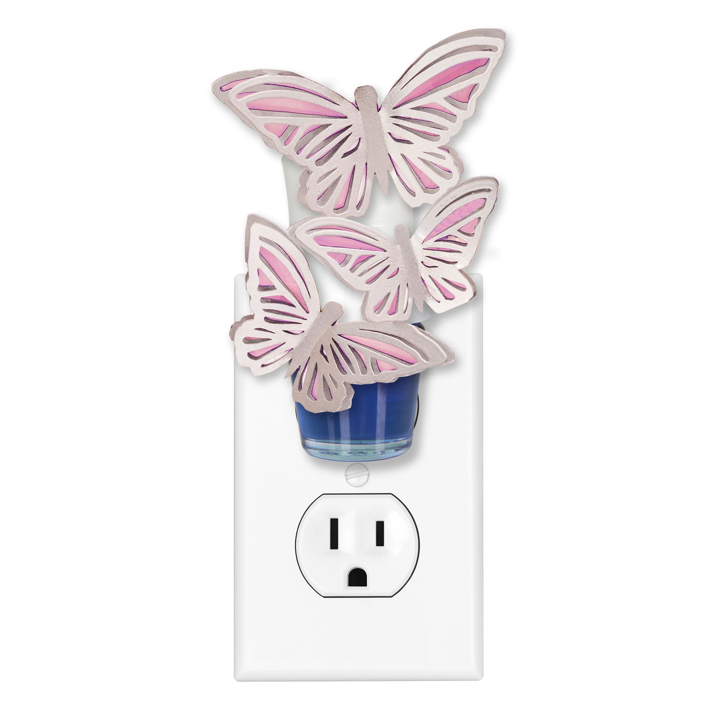 Better Homes & Gardens Fragrance Oil plug in Diffuser, Butterflies - Walmart.com | Walmart (US)