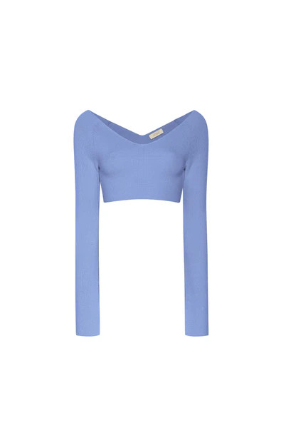 Wool Off-Shoulder Top | LAPOINTE