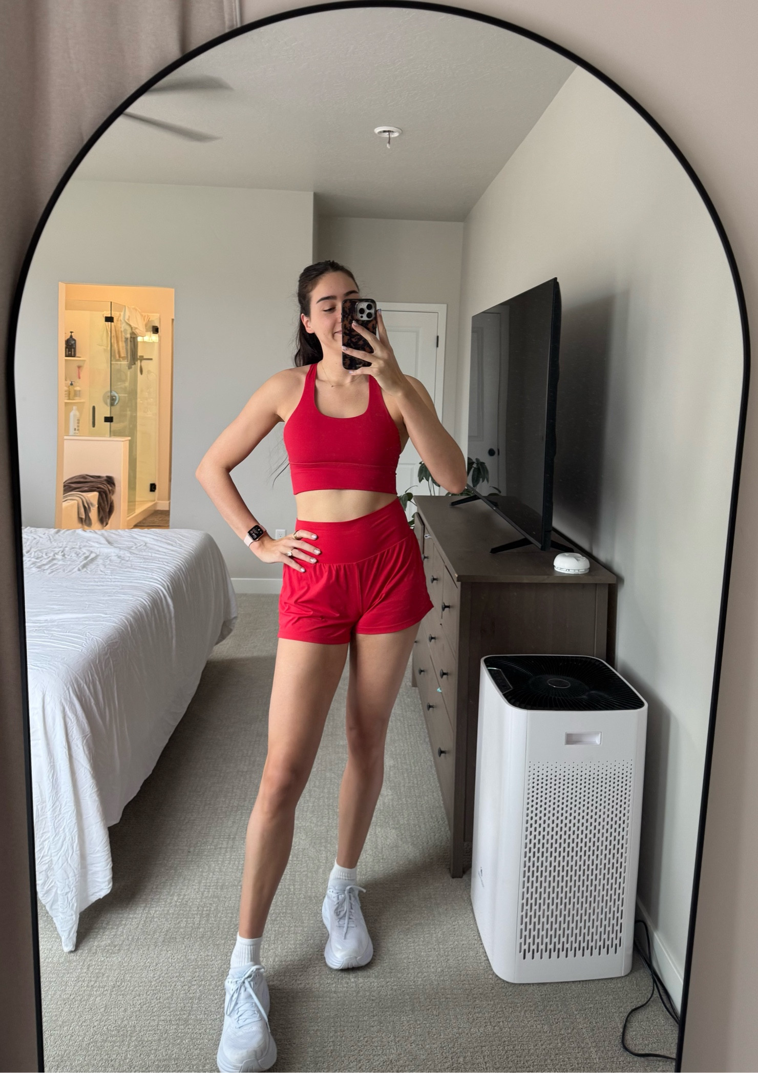 One of my fav Amazon workout sets!!❤️ (wearing size M)

#LTKSpringSale #LTKActive #LTKFindsUnder100