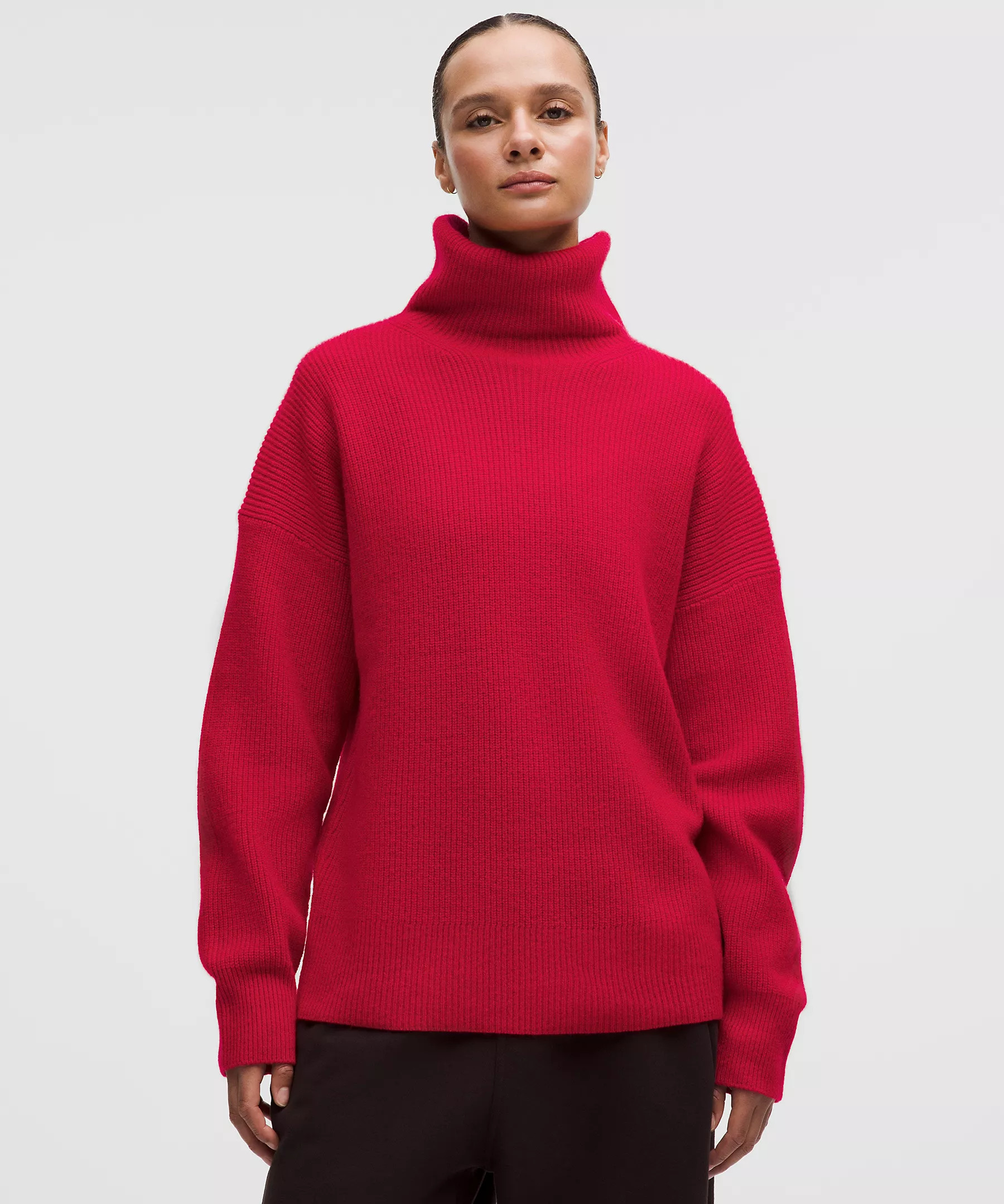 Oversized Cashmere Funnel-Neck Sweater | Lululemon (US)