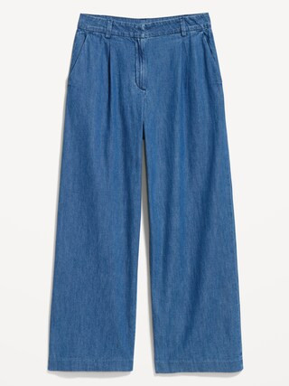 Extra High-Waisted Taylor Wide-Leg Trouser Pants | Old Navy | Old Navy (US)