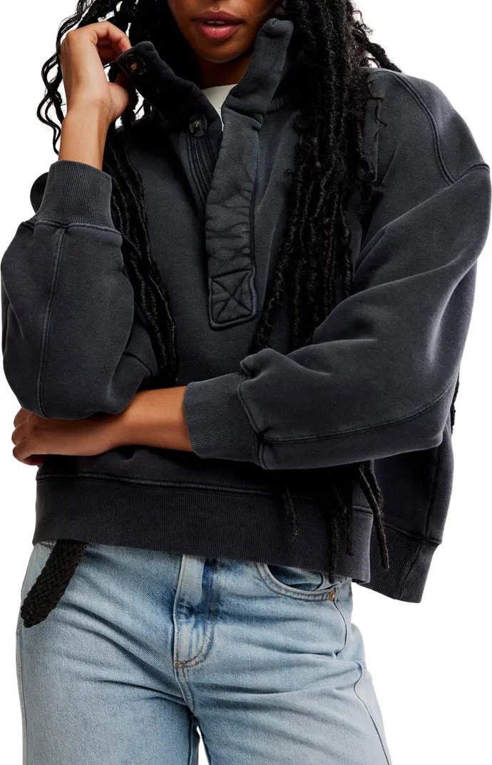 Free People Timeless Cotton Blend Pullover | Nordstrom | Nordstrom