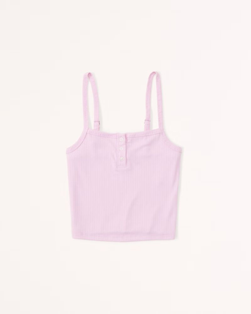 Pointelle Sleep Tank | Abercrombie & Fitch (US)