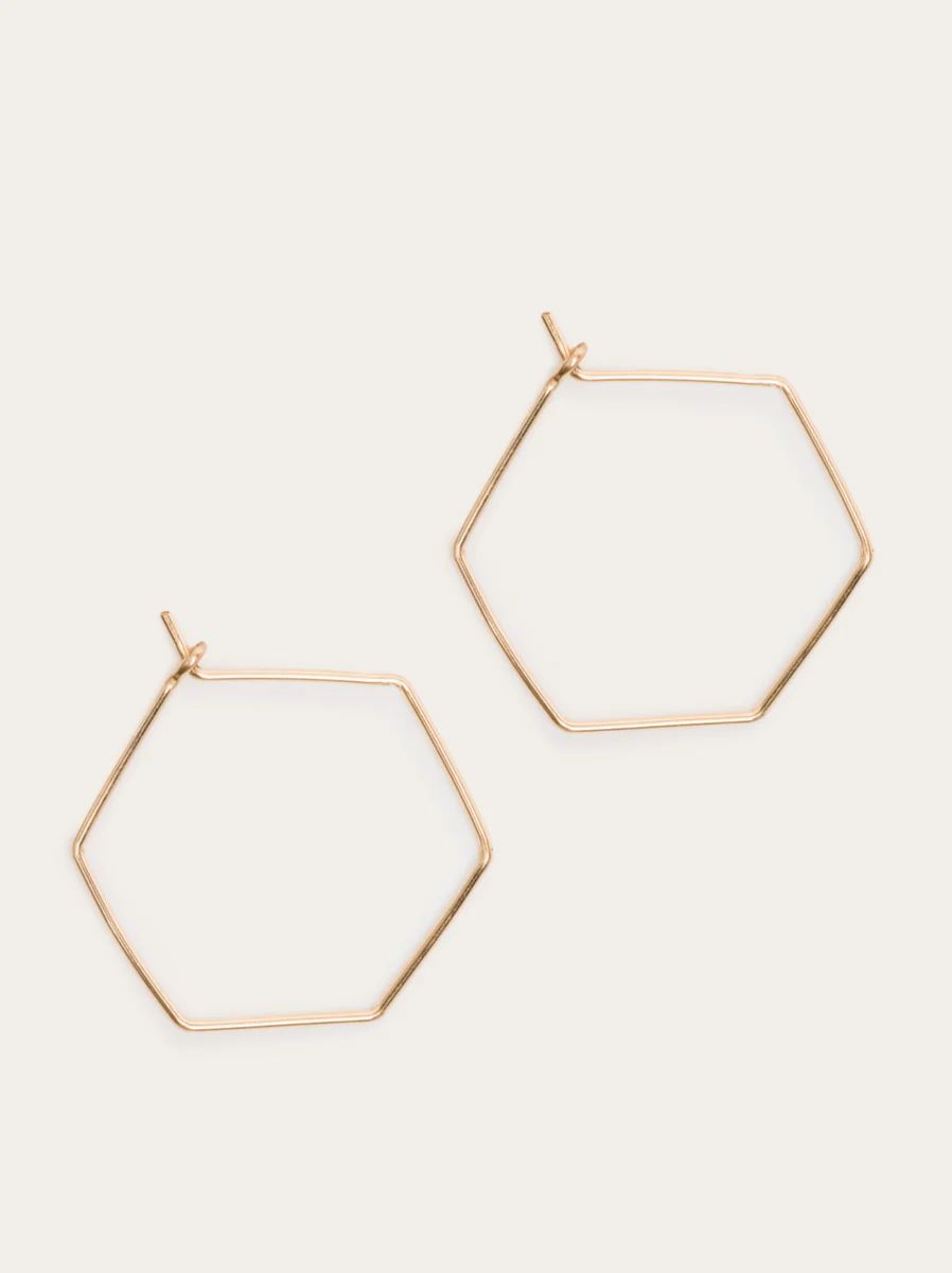 Honeycomb Hoops | ABLE Clothing