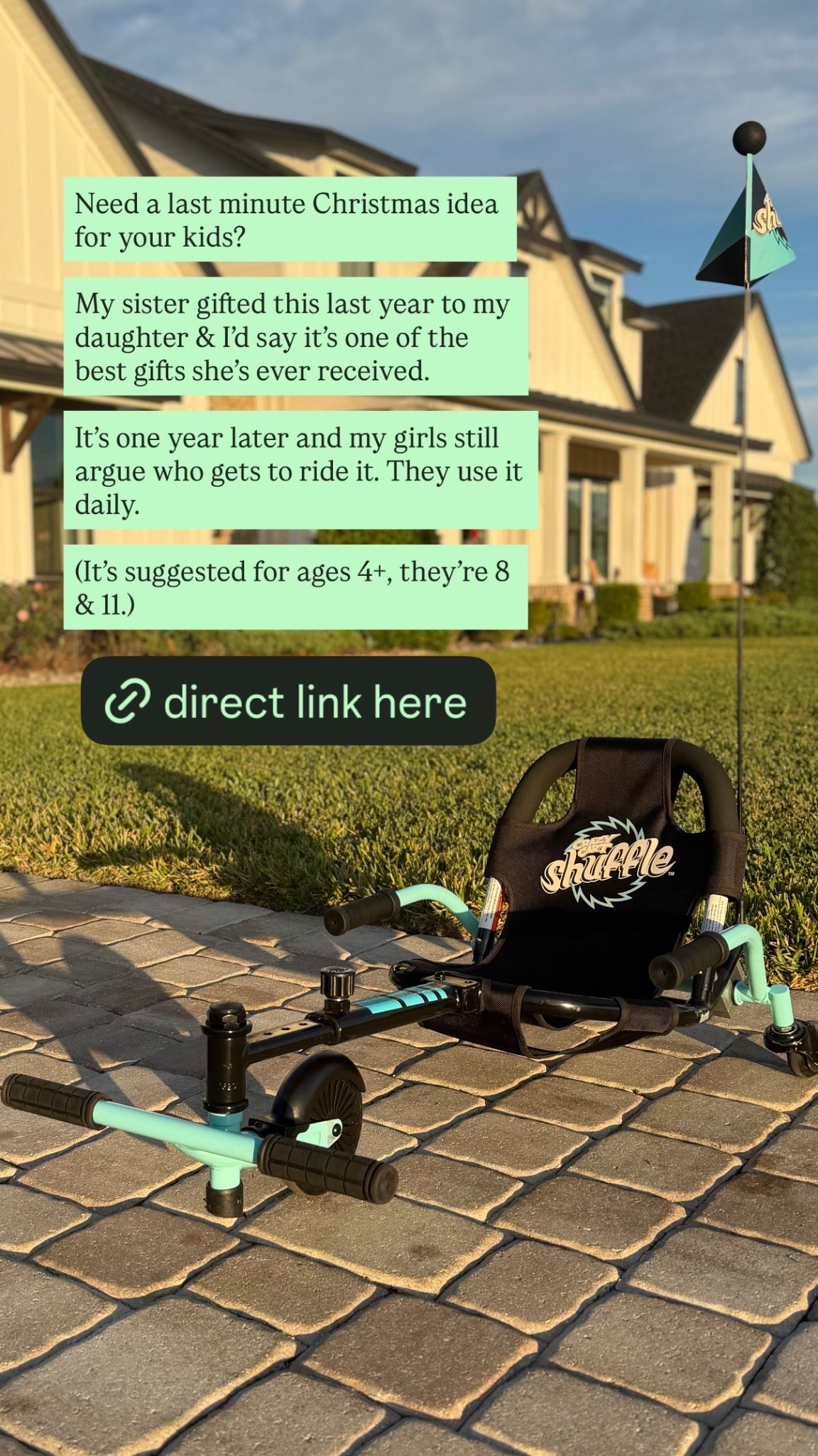 Great Christmas gift idea for kids. Anything that gets them outside is a win in my book. 

Outdoor toy for kids. 

#LTKHoliday #LTKKids #LTKGiftGuide