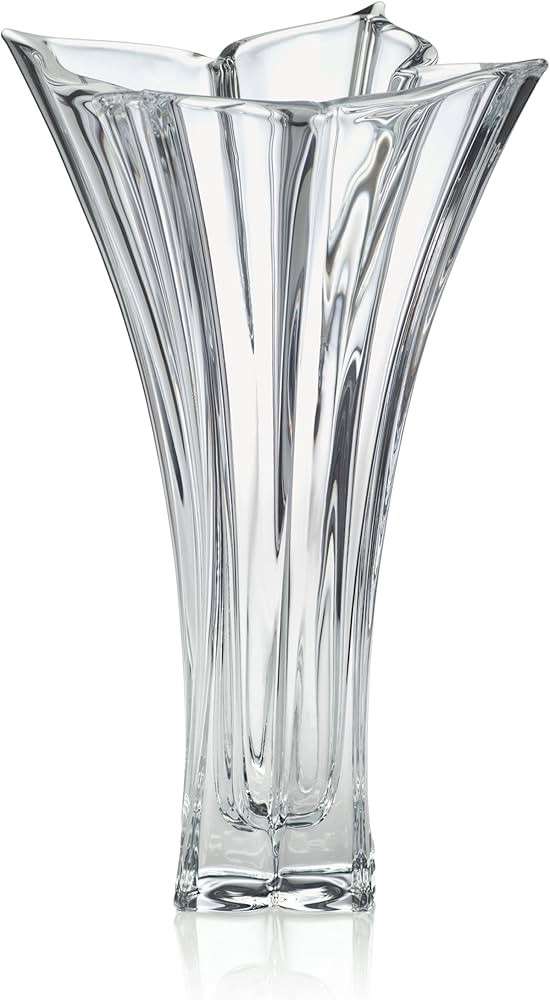 Mikasa Crystal Florale Crystal Vase, 14-Inch | Amazon (US)