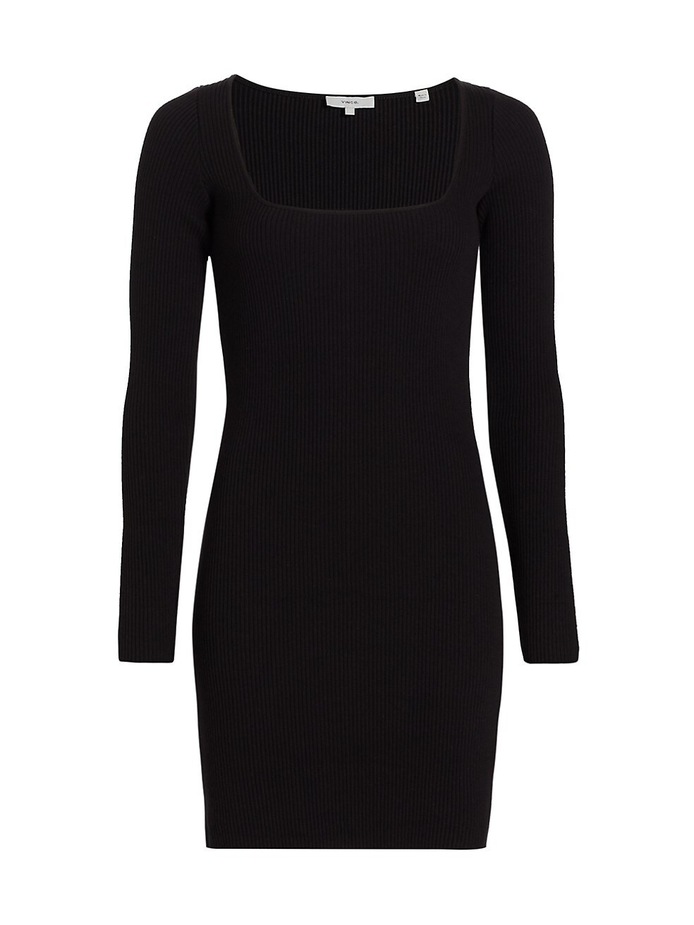 Vince Rib-Knit Mini Dress | Saks Fifth Avenue