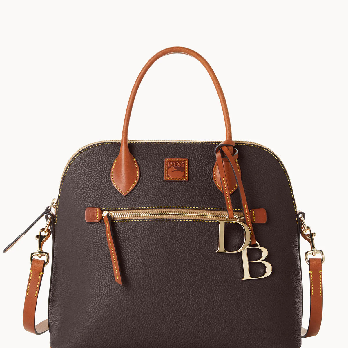 Pebble Grain Large Domed Satchel | Dooney & Bourke (US)