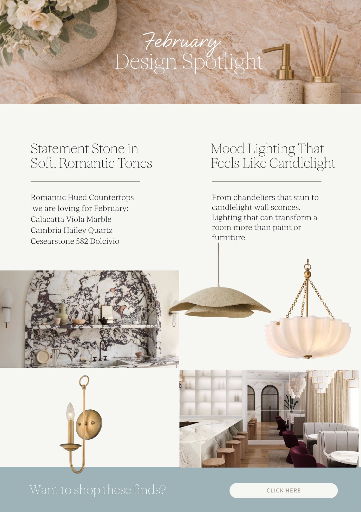 The #EverydayEdit | February Edition
.
Sharing our favorite lighting & romantic toned stones this month!


#LTKHome #LTKFindsUnder50 #LTKSeasonal
