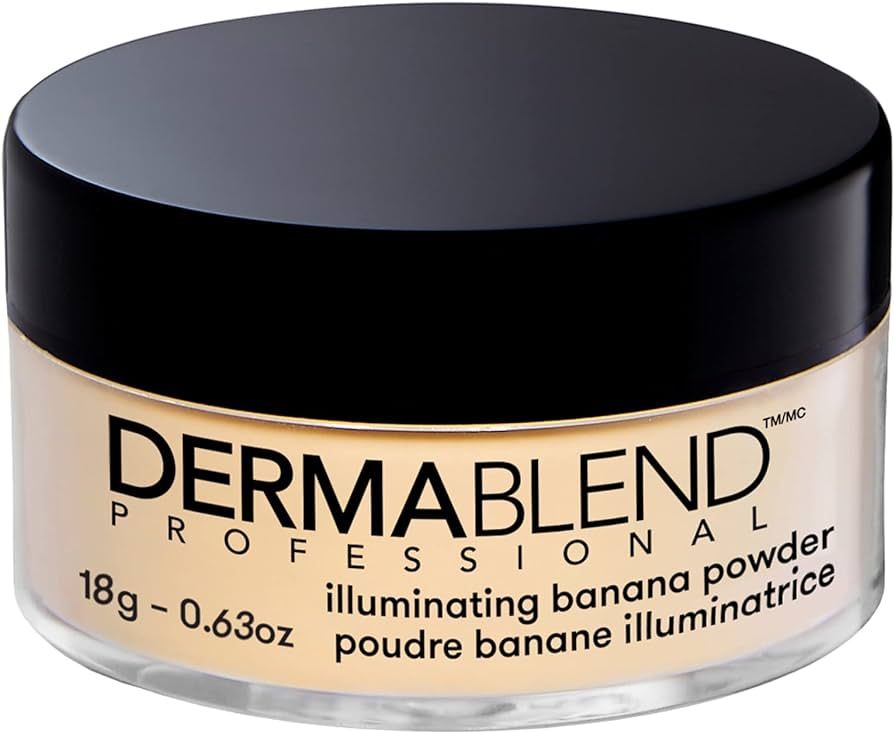 Dermablend Illuminating Banana Powder, Loose Setting Powder Makeup for Brightening and a Long, La... | Amazon (CA)