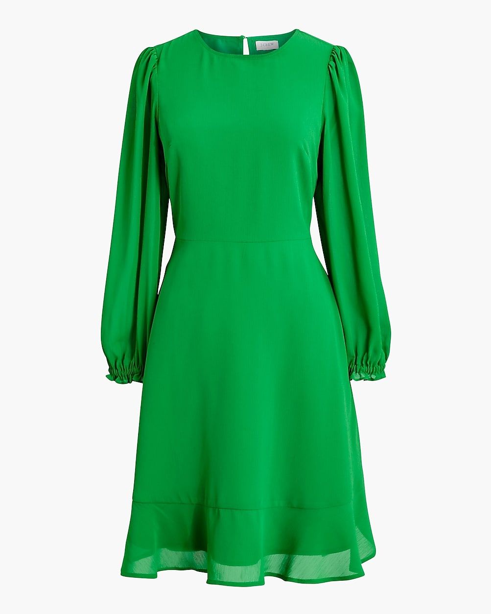 Mini dress with flounce hem | J.Crew Factory