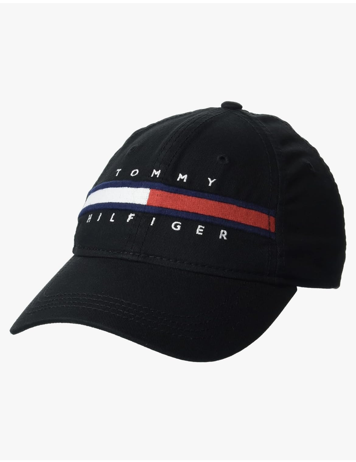 Tommy Hilfiger Men's Cotton Avery Adjustable Baseball Cap | Amazon (US)