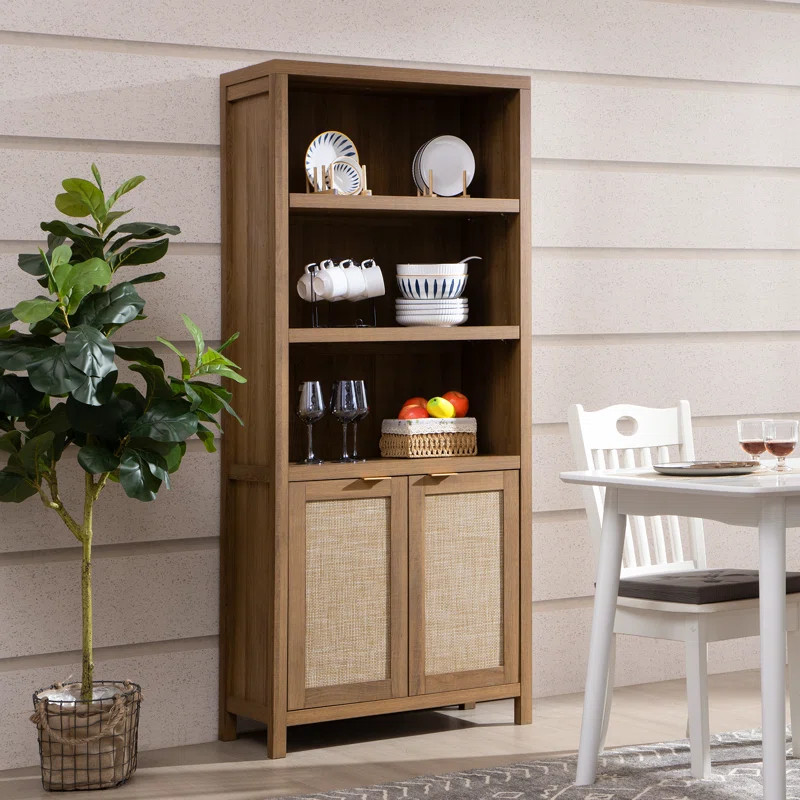 Bustam Storage Bookcase | Wayfair North America