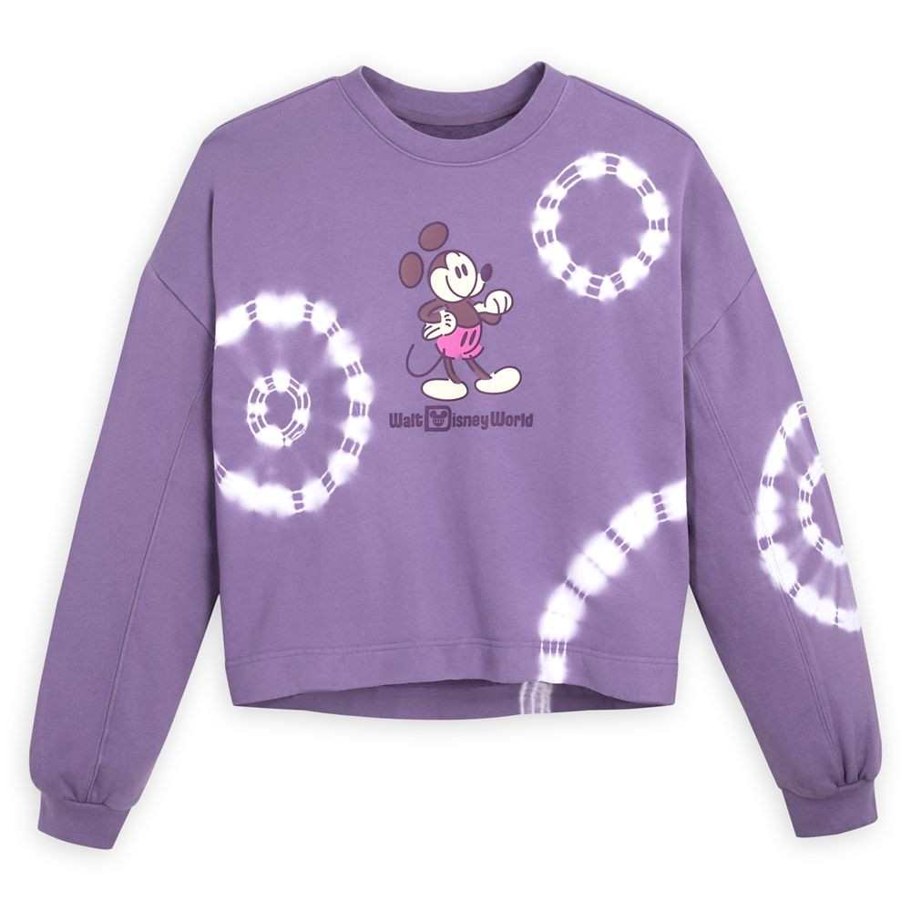 Mickey Mouse Genuine Mousewear Tie-Dye Sweatshirt for Women – Walt Disney World | Disney Store