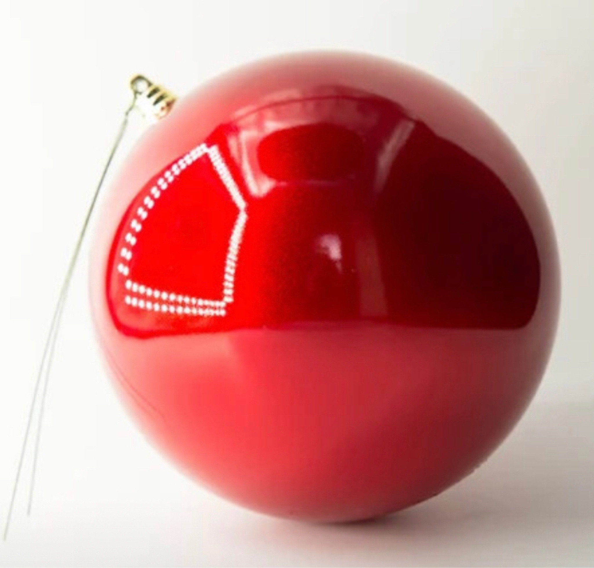 My all time favorite ornament is this 6” candy apple red ball!  Was gorgeous at Christmas and will be gorgeous for Valentine’s Day.

#LTKunder50 #LTKhome #LTKSeasonal