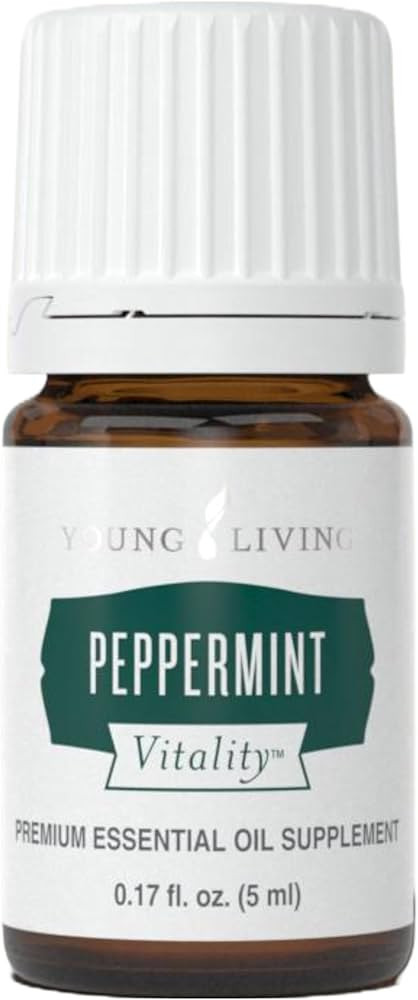 Vitality Peppermint Essential Oil 5ml by Young Living Essential Oils | Amazon (US)