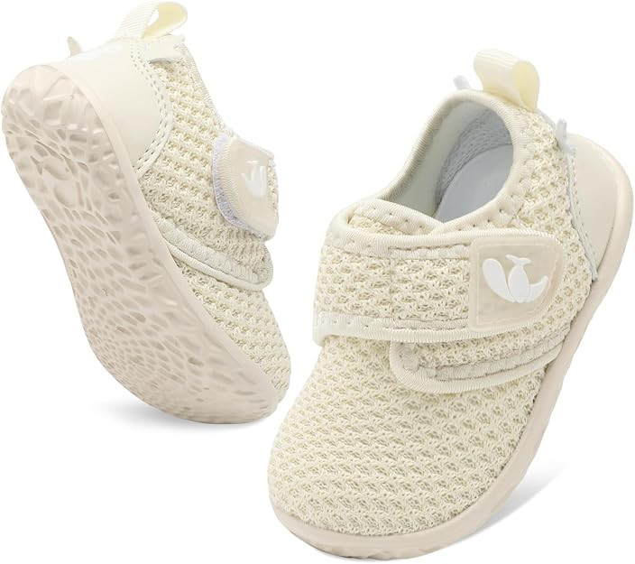 FEETCITY Baby Walking Shoes Barefoot Baby Shoes Infant Sneakers Newborn Crib Shoe Lightweight Fle... | Amazon (US)