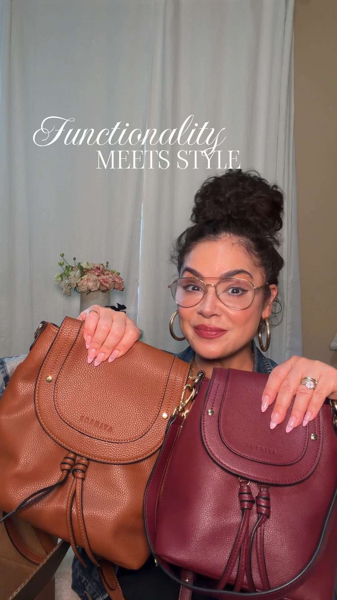 Functionality meets Style with these backpacks from @SOPHIYA ❤️ I liked my mini so much, I got the big one too! 

#LTKTravel #LTKOver40 #LTKdayinmylife