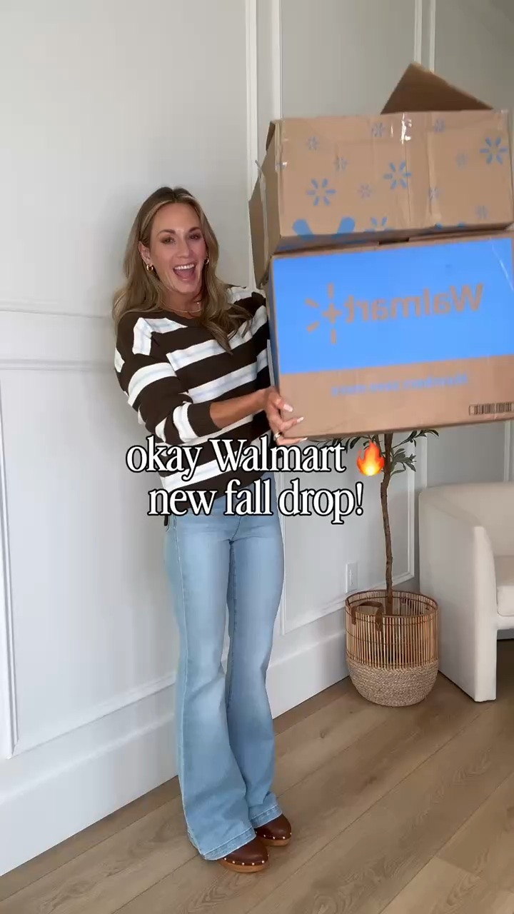 Okay, Walmart 🔥 New Fall drop that is just too good! I am 5’2 & wearing a size xsmall in tops and dresses and 0/24 in jeans!